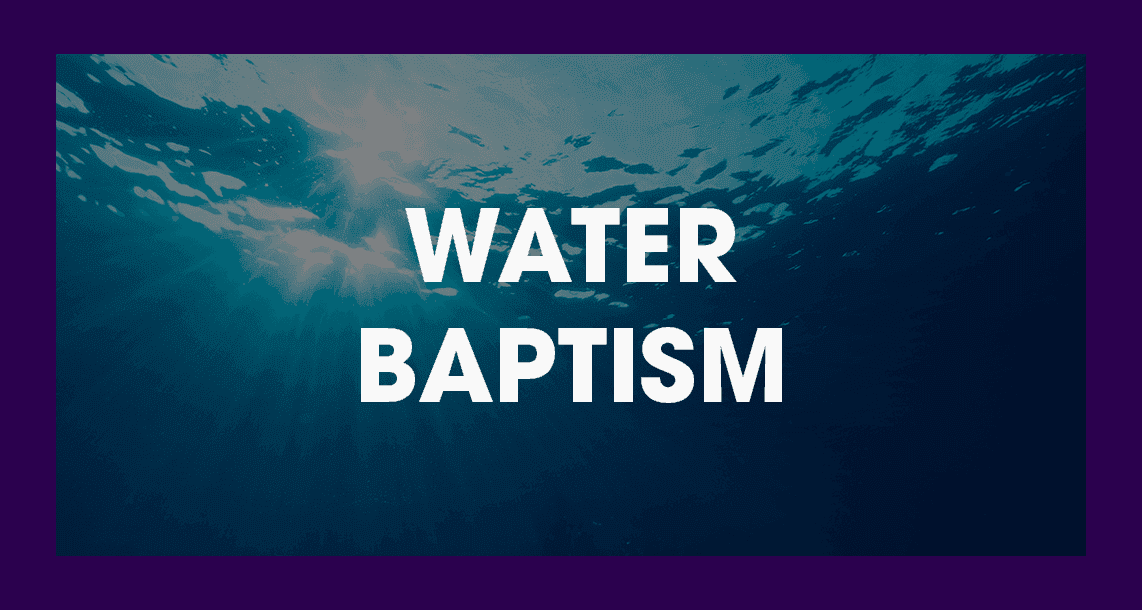 Worship service | Water baptism